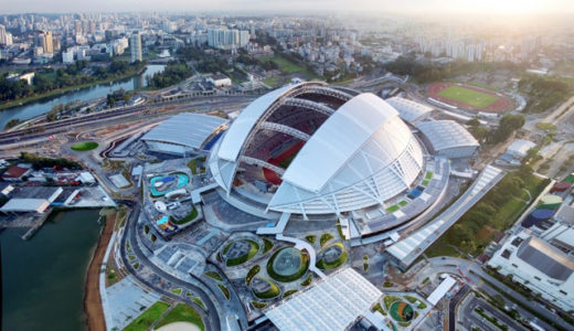 シンガポールの新ランドマーク、世界最大のドーム シンガポール・スポーツ・ハブ（Singapore Sports Hub）