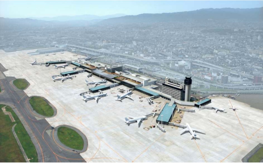 年の東京オリンピック開催に向けた伊丹空港の大規模リニューアル 大阪国際空港ターミナル改修プロジェクト が始動 Re Urbanization 再都市化