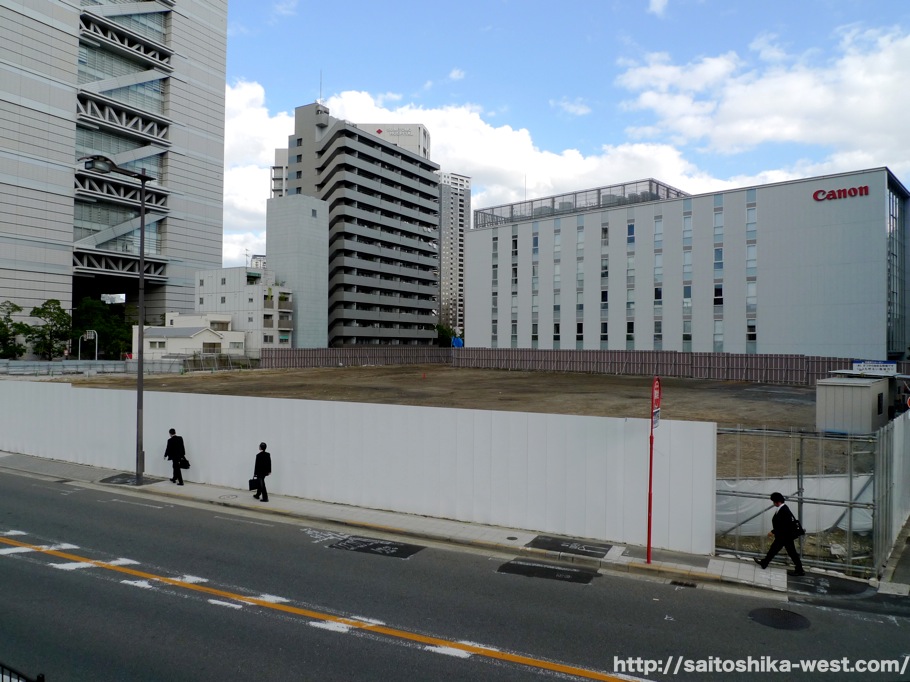 仮称）大阪市北区中之島6丁目計画の建設状況 14.10 | Re