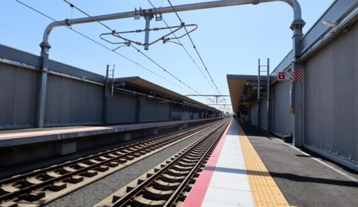 衣摺加美北駅（きずりかみきたえき）おおさか東線の新駅がついに開業！（ホーム上設備編）