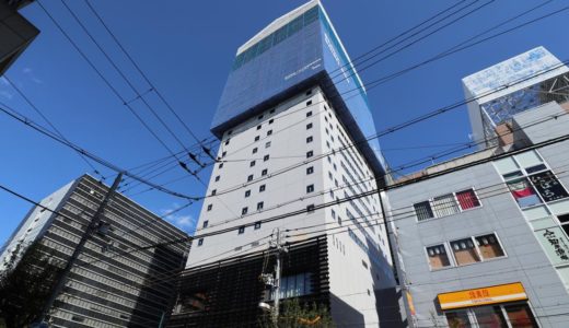 からくさホテルグランデ新大阪タワーの建設状況 18.11
