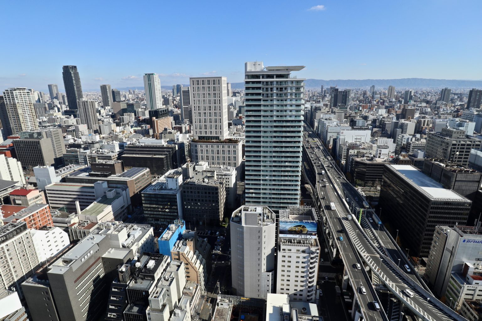 オリックス本町ビルの展望テラスから見た大阪都心の眺め2019 Reurbanization 再都市化 オリックス本町ビルの展望テラスから見た大阪都心の眺め2019 Reurbanization 再都市化