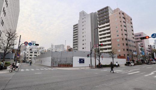 【2023年03月竣工】日本IBM大阪事業所跡地の再開発（仮称）西区靭本町計画の状況 19.03