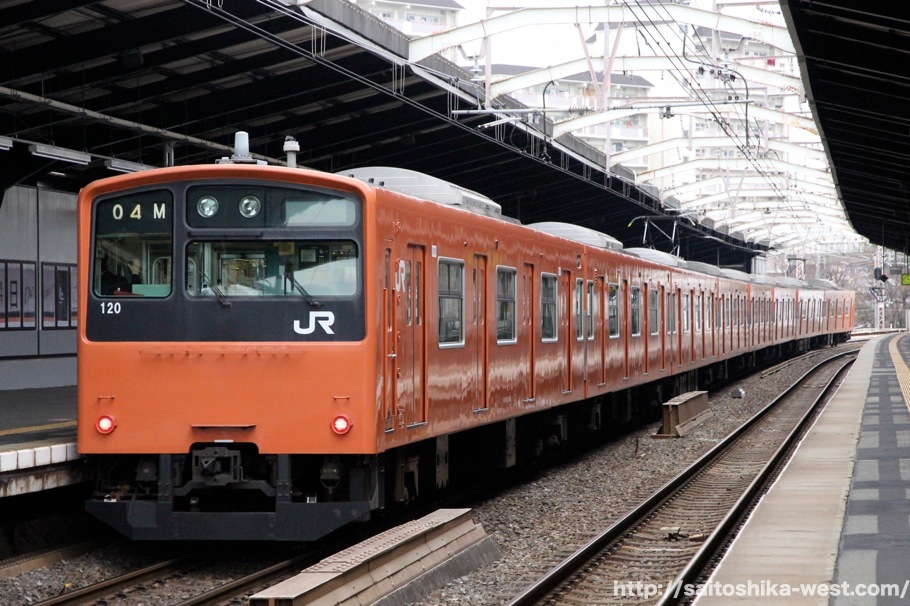 2019年6月7日引退】さよならオレンジ色の電車。大阪環状線の201系が