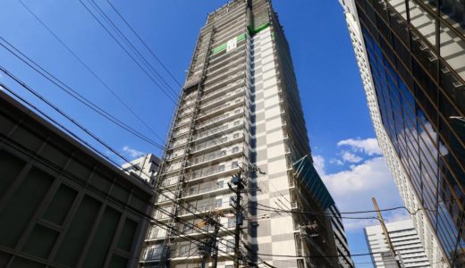 【2019年10月オープン】ホテルWBF新大阪スカイタワーの建設状況 19.05