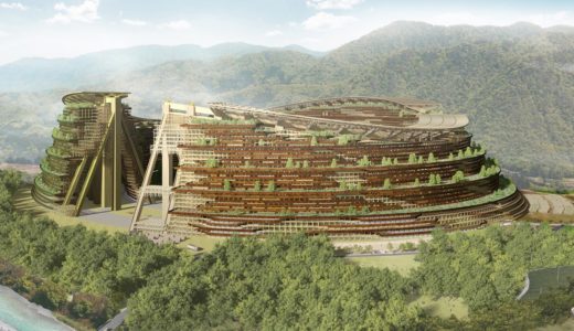 大林組の「ＬＯＯＰ５０」建設構想は50年かけて循環する巨大木造コンパクトシティ