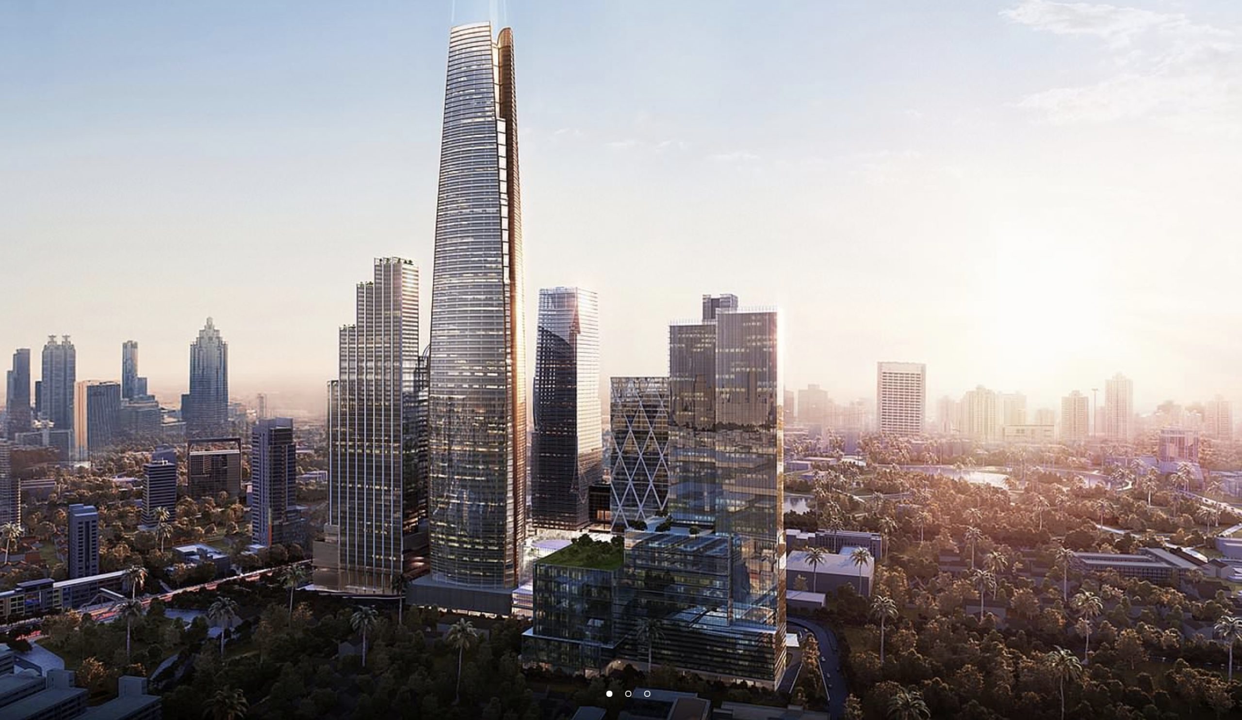 バンコクの再開発「ONE BANGKOK」は高さ430mの超高層ビル、総延床面積