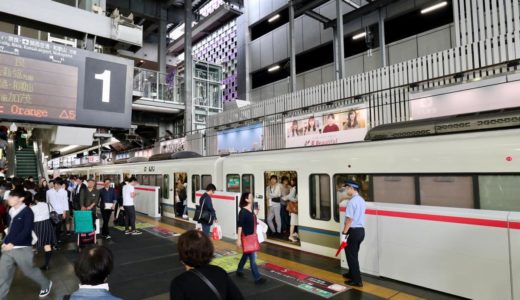 【2020年春頃可動】大阪駅の環状線ホーム1番線にホームドアユニットが設置される！
