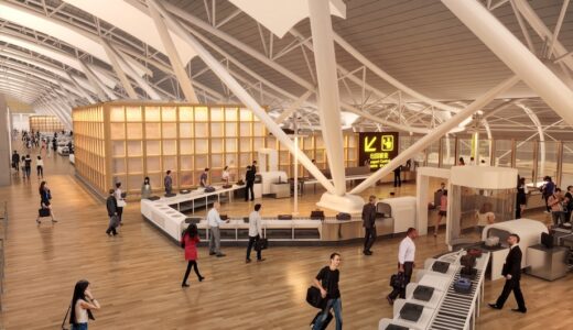 関西国際空港  T1 リノベーション工事（第１旅客ターミナルビル改修）の状況 23.03