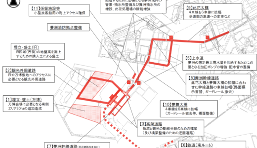 大阪万博・大阪IRを見据え夢洲のインフラ整備が本格化。大阪市2020年度予算案