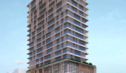 『茶屋町B-2・B-3地区第一種市街地再開発事業』の都市計画案を公表！延床3万㎡、概算事業費約188億円、東急不動産が事業協力者