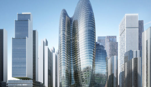 中国・深セン市「OPPO」新本社ビルは、Zaha Hadidが手がけた想像を超えるSF的超高層ビル