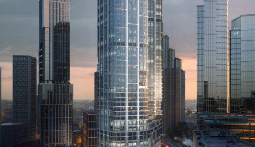 ヴォクソール・クロスアイランドタワーの計画を承認、Zaha Hadidが設計した高層ビルのペアがロンドンに登場