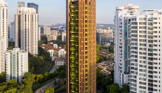 EDEN Singaporeはヘザーウィックとスワイヤー・プロパティーズが共同で設計したオーガニックな超高層ビル