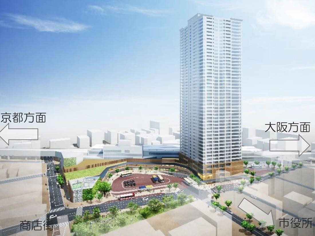 大阪・茨木市が『阪急茨木市駅西口駅前周辺整備基本計画（案）』を公表。再開発の起点として西口を再整備