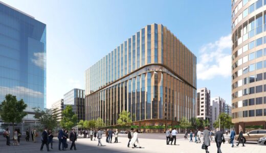 西日本シティ銀行本店本館建替えプロジェクトの概要発表！「博多コネクティッド」を活用し延床約7.5万㎡に拡大【2026年1月竣工予定】