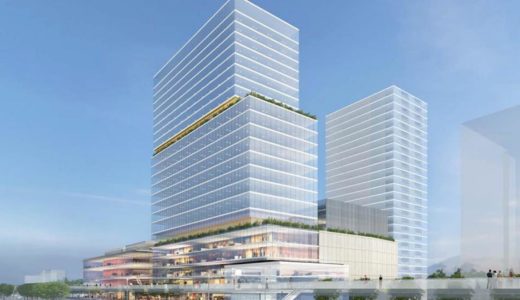 高崎駅東口栄町地区再開発は高さ98m、延床面積10万㎡級の大型開発！