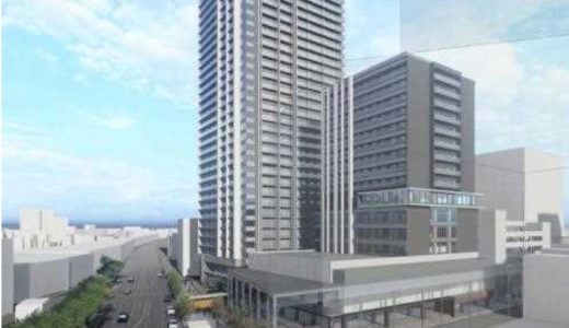 岡山市駅前町一丁目２番３番４番地計画の再開発組合が設立！2022年度に着工し、2026年度竣工の予定