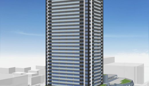 柳ケ瀬グラッスル35（高島屋南地区第一種市街地再開発事業）建設工事の状況 20.09