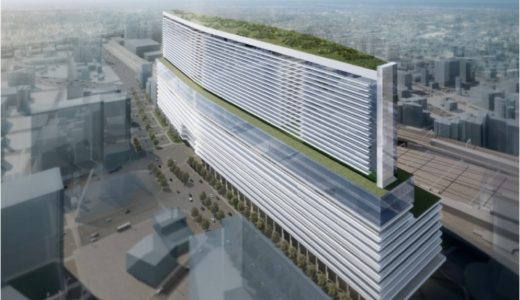 幅400ｍの「ウォール名古屋」的な超高層ビル『名鉄名古屋駅地区再開発全体計画』が着工延期