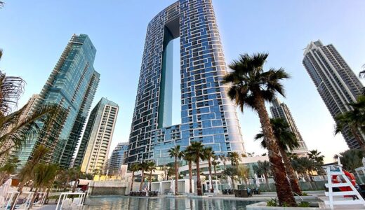 高さ300ｍ！ドバイに世界一高いインフィニティプールが登場。「アドレスビーチリゾート」 Address Hotels + Resorts: Hotels in Dubai