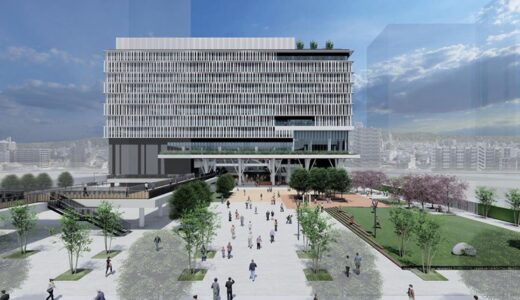 「大阪公立大学」森之宮新キャンパス整備計画 地区計画（再開発等促進区）完成イメージパースが公開される！