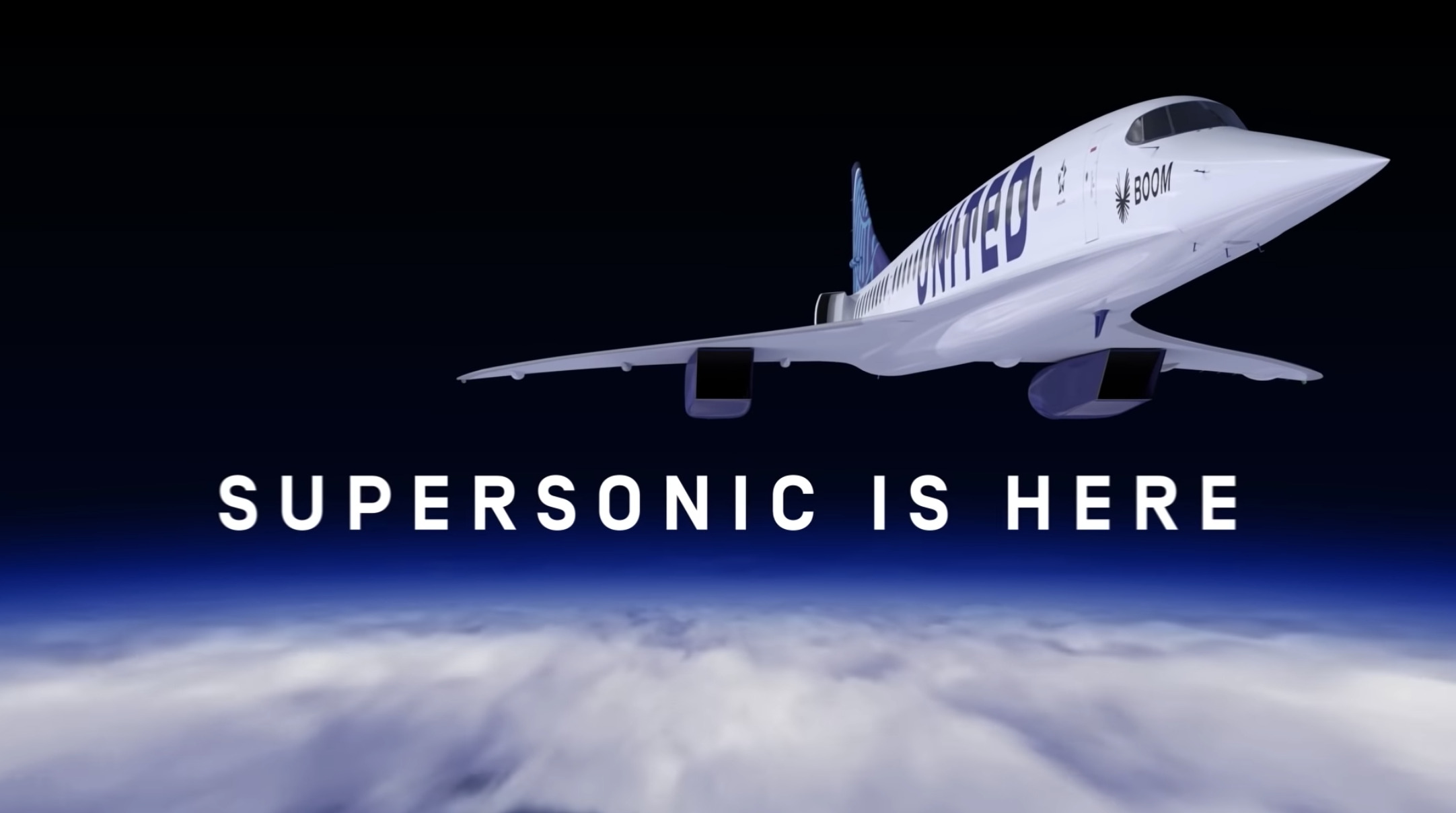 ユナイテッド航空がBoom Supersonicの商業超音速旅客機「Overture