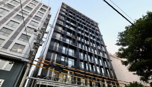 大和ハウス工業（仮称）新大阪オフィスビルプロジェクト新築工事の状況 21.11【2022年2月竣工】