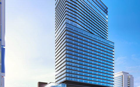 完成予想パース公開！　基町相生通地区第一種市街地再開発事業 広島都心部に高さ約160mの超高層ビル 【2027年完成予定】