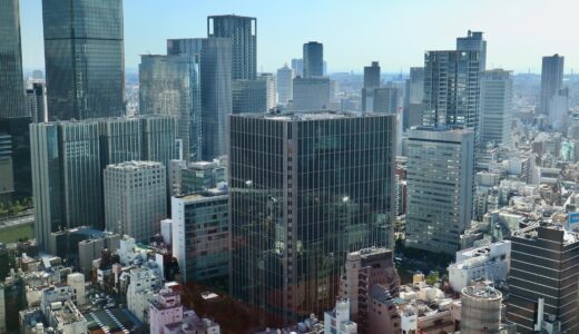 大阪駅前第三ビルから見た大阪都心2021