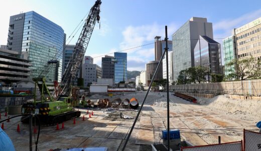 神戸市役所 本庁舎2号館を新庁舎に建替える再整備計画の最新状況 22.06【2025年以降完成予定】