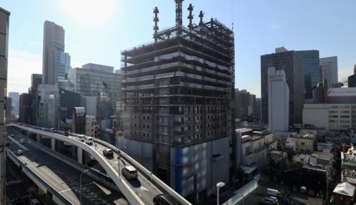 アパホテル&リゾート〈梅田駅タワー〉建設工事の状況 21.12【2022年末開業予定】