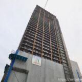アパホテル&リゾート〈梅田駅タワー〉建設工事の最新状況 22.05【2022年末開業予定】