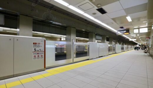 大阪メトロが堺筋線全10駅にホームドアを設置！2022年度末までに設置完了