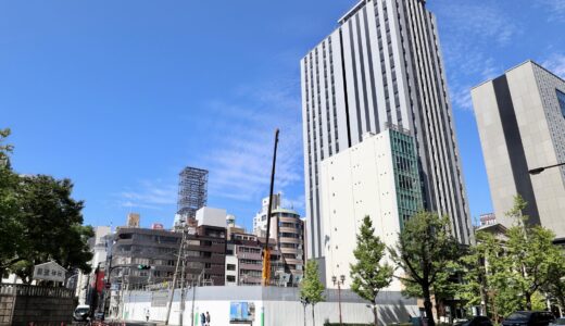 御堂筋ダイビル建替計画の最新状況 22.10　地上20階の高層ビルを建設！【2024年1月竣工予定】