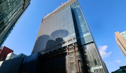 JPタワー大阪梅田（仮称）梅田３丁目計画 建設工事の最新状況 22.11【2024年3月竣工予定】