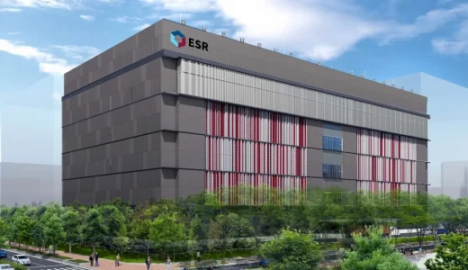 「ESRコスモスクエアOS1」（仮称）ESR南港データセンター新築工事の最新状況 23.03【2024年5月竣工】