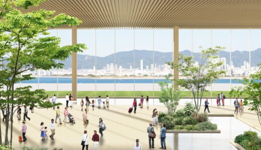 「神戸空港サブターミナル整備基本計画」のパブコメ実施中。サブターミナルは2025年までに整備、現ターミナルとは連絡バスで接続