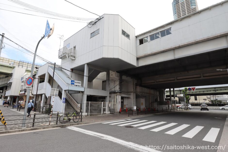 『弁天町駅改良計画』(仮称)内回りホーム口新設、交通科学博物館跡に新駅舎を整備!現地の最新状況 23.05 | Re-urbanization ...