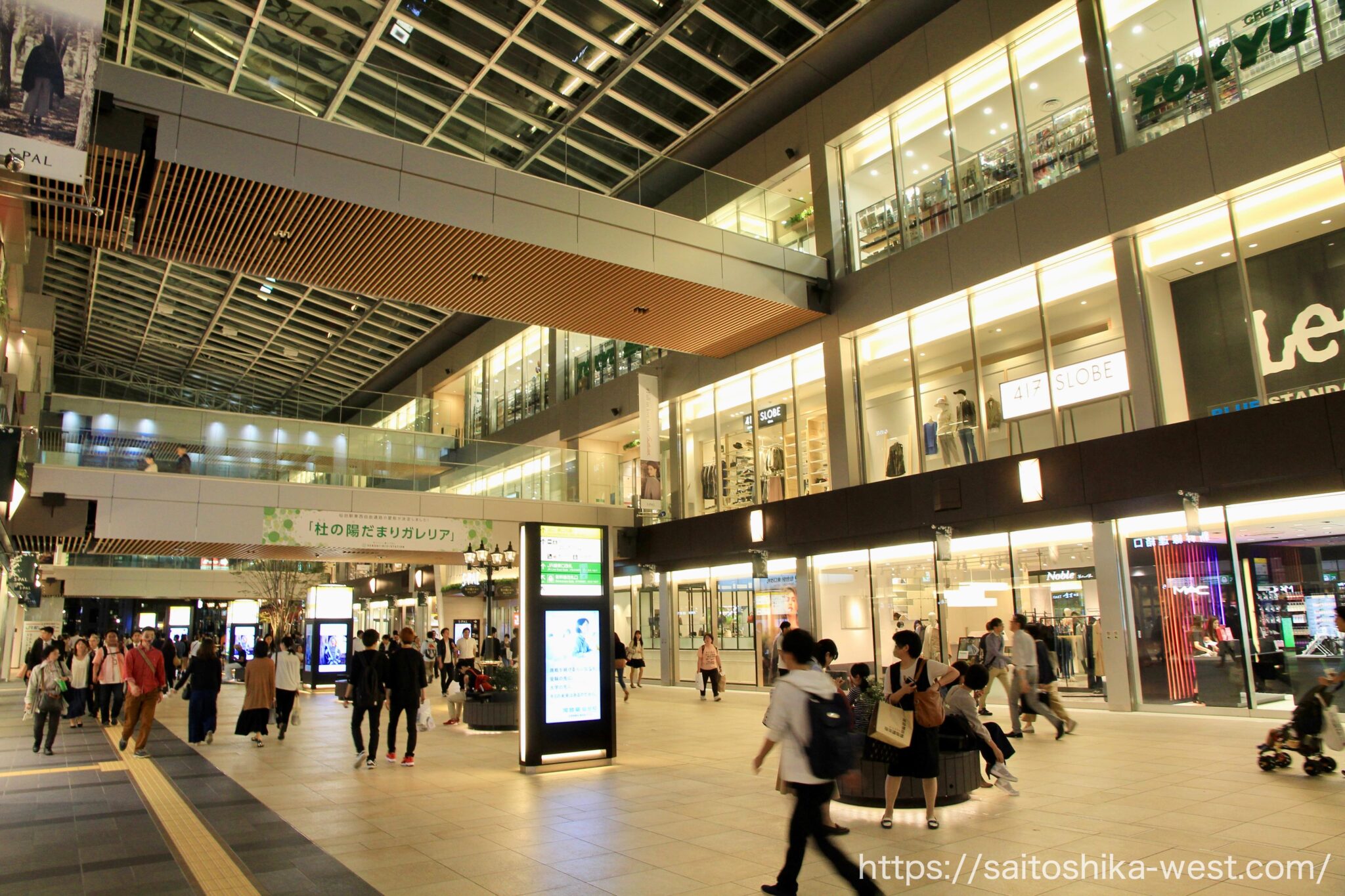 完成したJR仙台駅東口開発プロジェクトを見てきた！（東西自由通路拡幅・エスパル仙台東館・メトロポリタン仙台イースト・JR仙台イーストゲートビル ...