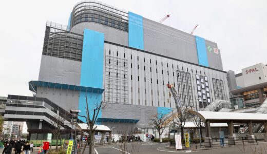 『ヨドバシ仙台第1ビル開発計画』建設工事の再開発 23.01 【2023年4月末竣工予定】