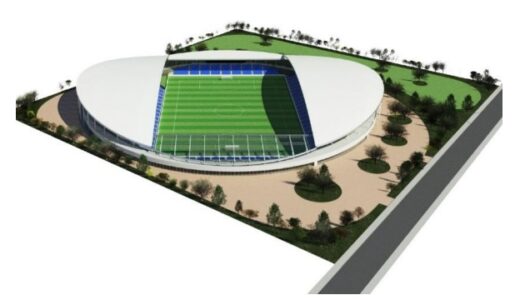 モンテディオ山形新スタジアムは1.5万人規模で将来的に2万人規模に拡張可能。2025年4月着工、2027年7月完成予定！