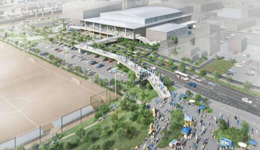 岡山市が新アリーナの基本計画素案を発表！5,000席以上の客席、V・B・Tリーグ上位クラスのレギュレーション条件基準を視野に施設整備