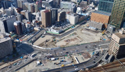 グラングリーン大阪（うめきた２期）南街区・分譲棟（タワーマンション） 建設工事の最新状況 24.03　ついに『建築計画のお知らせ』が掲示される！