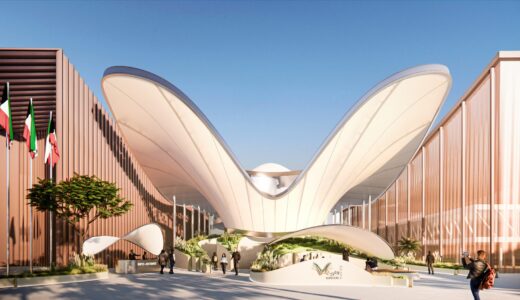 大阪・関西万博『クウェート館』の概要発表！建築事務所のLAVA が設計、テーマは「先見の明かり」美しい翼は歓迎の意味し、時代を超越した未来のビジョンを紹介