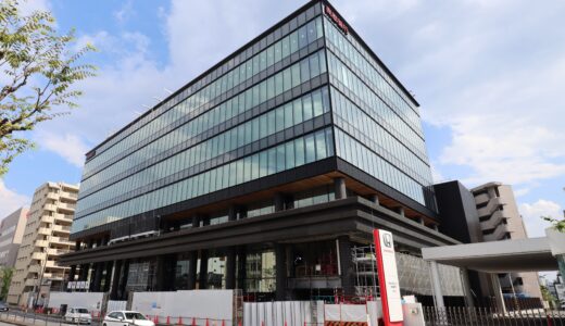 『南都銀行新本館建設工事』NTT西日本新大宮ビル跡地に大規模オフィスビルを建設！現地の最新状況 24.08【2024年10月竣工予定】