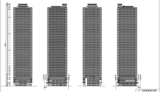 西広島駅南口西地区第一種市街地再開発事業の都市計画案の縦覧開始、新ビルは地上45階、高さ162.25mの超高層タワーマンション