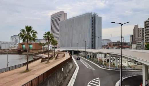 『大浜北町市有地活用事業』旧堺港の再開発、ホテルアゴーラプレイス堺港（仮称）を中心とした複合施設　現地の最新状況 24.06