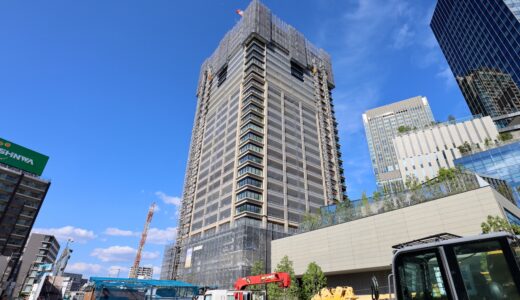 グラングリーン大阪 THE NORTH RESIDENCE（ザ・ノースレジデンス）北街区・分譲棟 建設工事の最新状況 24.08