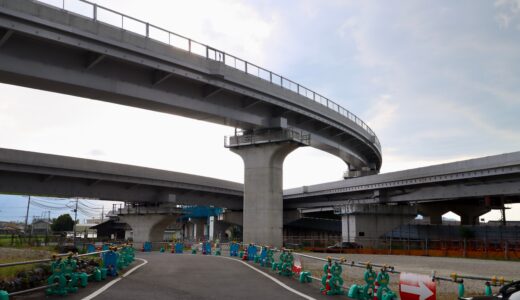 京奈和自動車道ー大和御所道路の橿原北～橿原高田間4.4kmの建設工事の最新状況 24.08